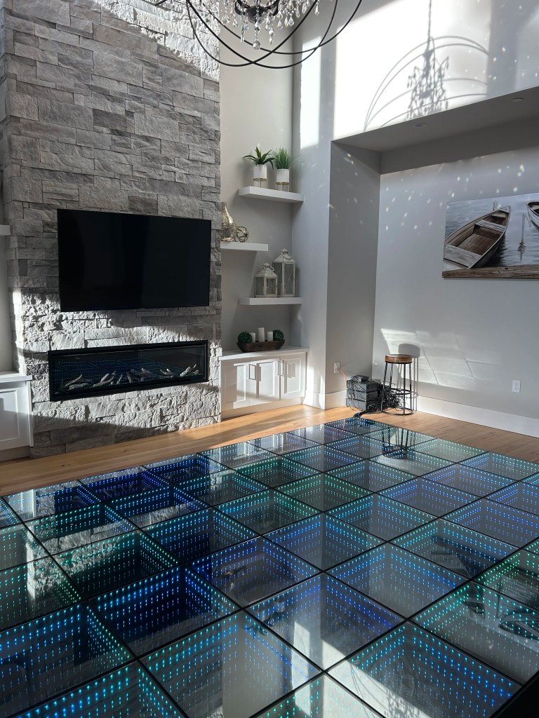 Radiate Staging Home LED Dance Floor Rental
